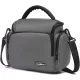 CaDen D11-S Fotós Válltáska - 6L Vízálló kamera táska (Szürke)