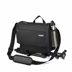   CaDen K12 Fotós Válltáska - 13L Vízálló kamera táska (Fekete)