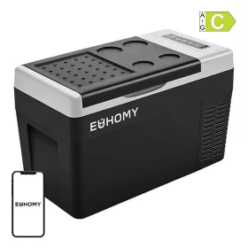   Euhomy 19L Autós Hűtőszekrény Hordozható Kompresszorral (53635)