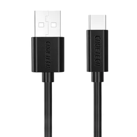   Choetech USB-C Csatlakozó s USB Kábel, 0.5m, (Fekete) (AC0001)