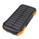 Choetech 10000mAh Napelemes power bank 2x USB Qi Töltő (B658)