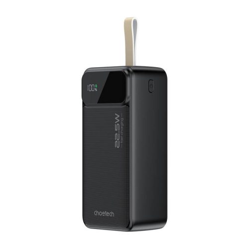 Choetech B731 40000mAh 22.5W PD powerbank (Fekete)