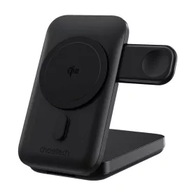 Choetech B750 3in1mágnes töltő - 10000mAh Qi2 (fekete)