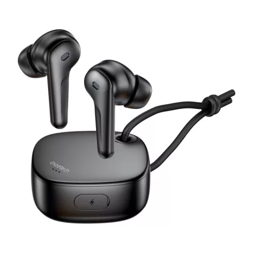 Choetech BH-T17 ANC+ENC vezeték nélküli fejhallgató (fekete)