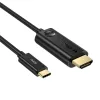 Choetech USB-C HDMI Kábel, 1.8m, (Fekete) (CH0019)