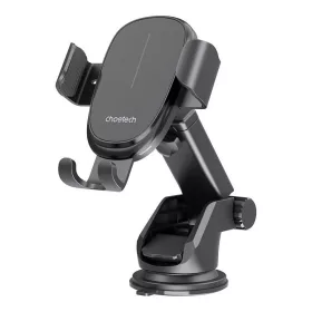   Choetech 15W (Fekete) Gravity Autós Tartó Vezeték Nélküli Töltővel (T203-F)