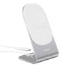 Choetech 15W (Fehér) Vezeték Nélküli Töltő Tartóval (T518-F+H046)
