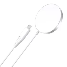   Choetech 15W Mágneses Vezeték Nélküli Töltő (Fehér) (T518-F)