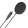 Choetech 15W Vezeték Nélküli Töltő, (Fekete) (T518 black)