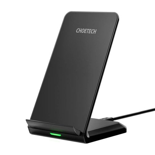 Choetech 10W Vezeték Nélküli Gyorstöltő Állvány (fekete)