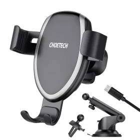   Choetech 10W Gravity vezeték nélküli autós töltő T536-S