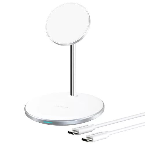 Choetech 15W 2 az 1-ben Magsafe vezeték nélküli töltőállvány [T581-F]
