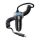 Choetech TC0030 65W-os autós gyorstöltő USB-C és USB-A porttal, 1,2 m rugós kábellel (fekete)