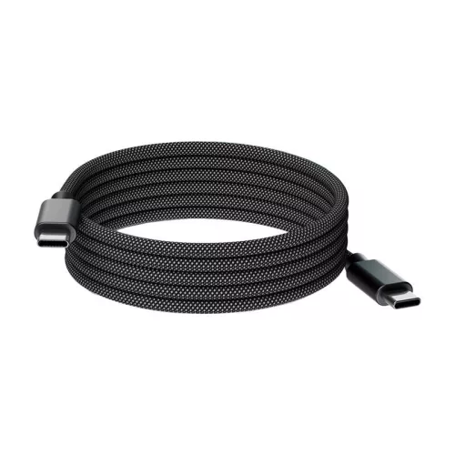 Choetech USB-C Mágneses Töltőkábel, 240W, 1.2m, (Fekete) (XCC-1052)