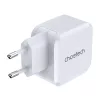 Choetech USB-C 45W Gyorstöltő (Fehér) (XX-PD8007-EU-WH)