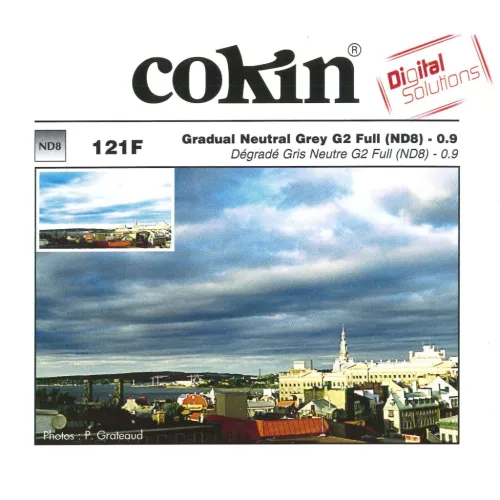 Cokin teljes szürkeszűrő - Neutral Grey G2 full (ND8) (0.9) - A121F