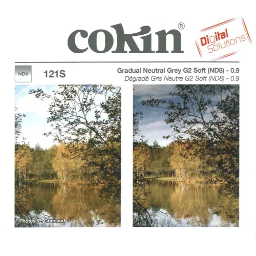 Cokin lágy átmenetes szürkeszűrő - Grad. Neutral Grey G2 Soft (ND8) (0.9) - A121S