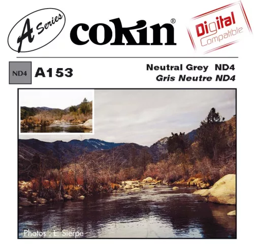 Cokin szürkeszűrő - Neutral Grey ND4 (0.6) - A153