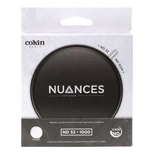 Cokin változtatható szürke ND32-1000 szűrő - Round NUANCES NDX 32-1000 (5-10 f-stops) 52mm