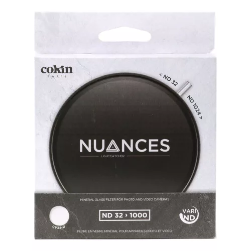 Cokin változtatható szürke ND32-1000 szűrő - Round NUANCES NDX 32-1000 (5-10 f-stops) 82mm