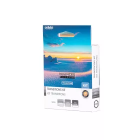  Cokin átmenetes ND8 szűrőkészlet (fordított, lágy, kemény) - NUANCES Extreme GND8R, GND8S, GND8H Transitions Kit (P-sorozat, M-méret)