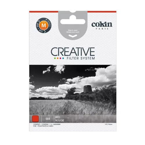 Cokin színszűrő piros - Red - P003