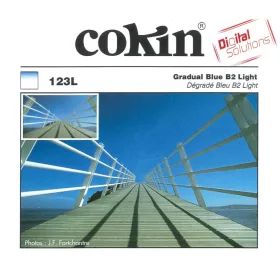   Cokin enyhe átmenetes szűrő kék - Gradual Blue B2 Light - P123L