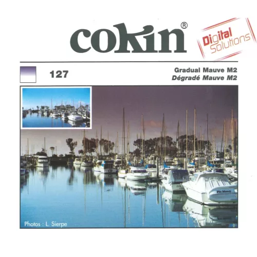 Cokin átmenetes szűrő mályva - Gradual Mauve M2 - P127