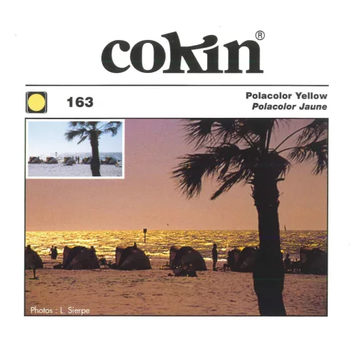 Cokin polaszűrő sárga - Polacolor Yellow - P163