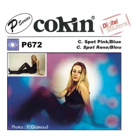  Cokin spot effekt szűrő rózsaszín/kék - C.Spot Pink/Blue - P672