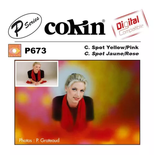Cokin spot effekt szűrő sárga/rózsaszín - C.Spot Yellow/Pink - P673
