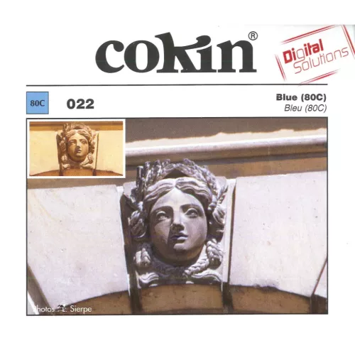 Cokin színszűrő kék - Blue (80C) - X022