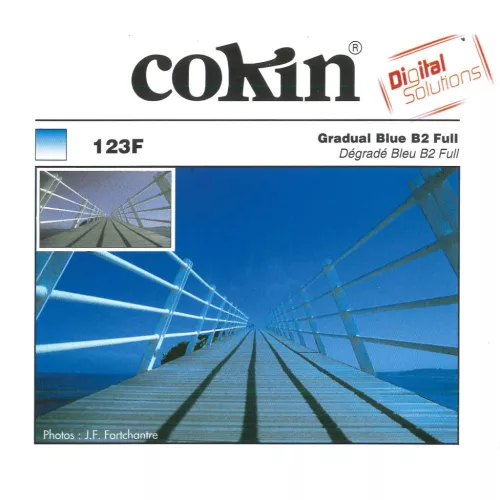 Cokin teljes átmenetes szűrő kék - Gradual Blue B2 Full - X123F