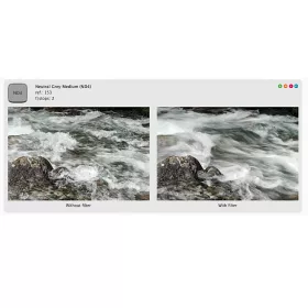 Cokin szürkeszűrő - Neutral Grey ND4 (0.6) - X153