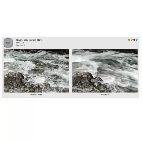 Cokin szürkeszűrő - Neutral Grey ND4 (0.6) - X153