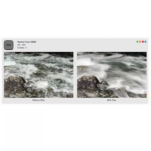 Cokin szürkeszűrő - Neutral Grey ND8 (0.9) - X154