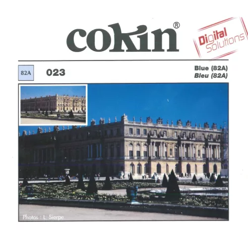 Cokin színszűrő kék - Blue (82A)- Z023