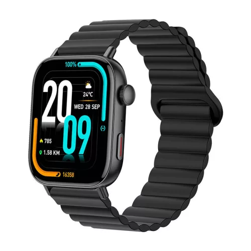 Colmi C8 Max Okosóra -Smartwatch with magnetic strap (Fekete)