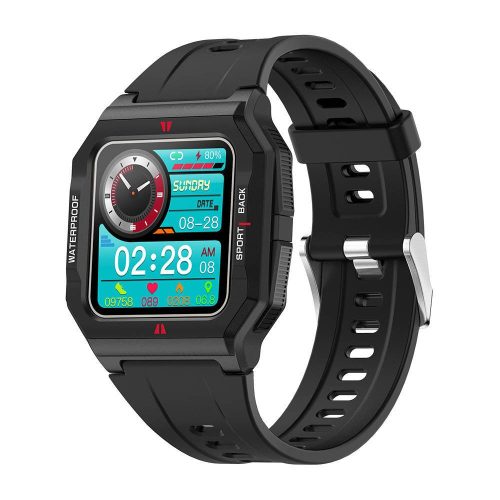 Colmi P10 (fekete) Okosóra -Smartwatch