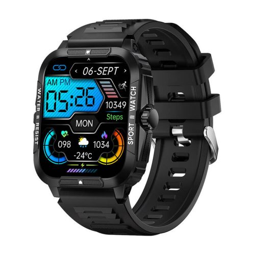 Colmi P76 Okosóra -Smartwatch (Fekete)