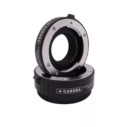 Caruba AF makró közgyűrűsor - II. verzió (Olympus/Panasonic MFT, króm)