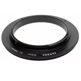 Caruba Nikon AI - 58mm makró objektív fordító adapter