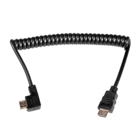 Caruba HDMI spirálkábel (hajlított - 90°)