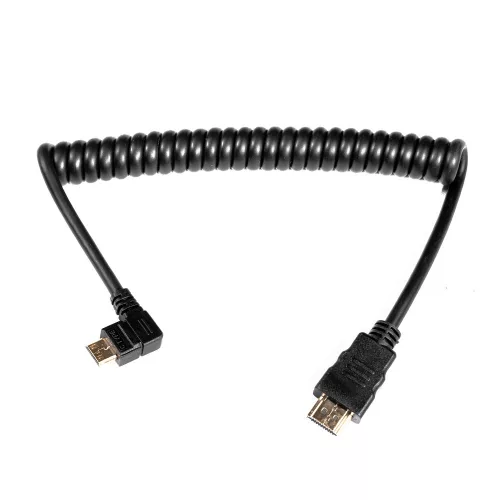 Caruba HDMI-Mini HDMI spirálkábel (hajlított - 90°)