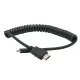 Caruba HDMI-Mini HDMI spirálkábel