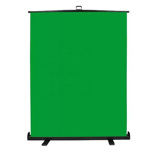 Caruba Rollup Greenscreen/zöld háttér - 200x200cm