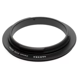 Caruba Canon EOS - 62mm makró objektív fordító adapter