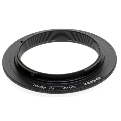 Caruba Nikon AI - 49mm makró objektív fordító adapter