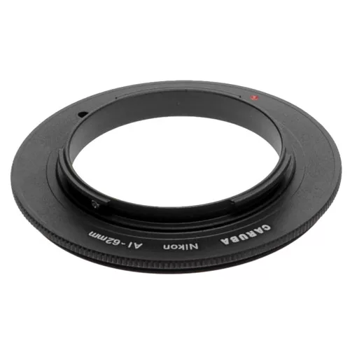 Caruba Nikon AI - 62mm makró objektív fordító adapter