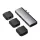 Caruba 9 az 1-ben multifunkcionális  USB-C hub (szürke)